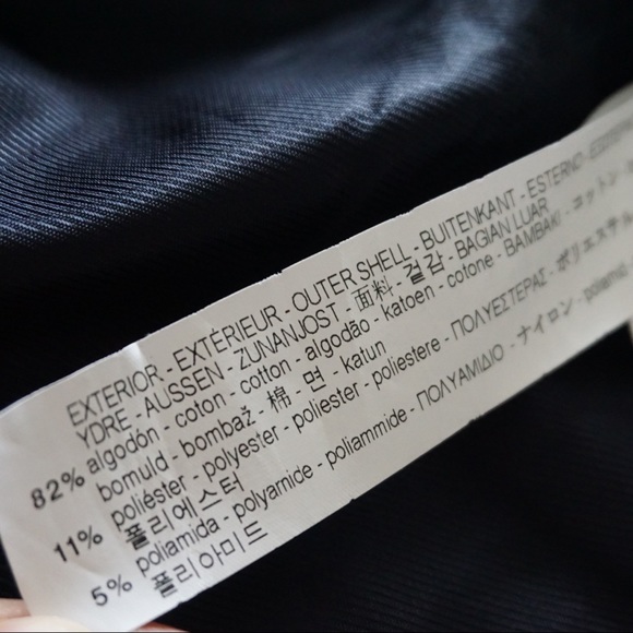 ZARA black and white tweed pea coat - Picture 4 of 5